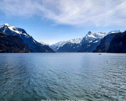 Easy hike in canton Schwyz, lake lucerne