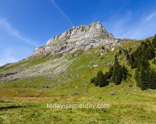 Hiking in Glarus, Impressive Mürtschenstock mountain massif