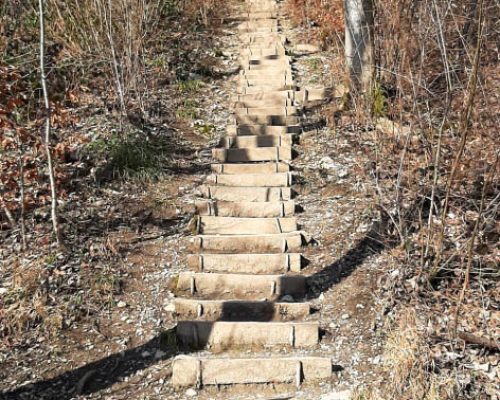 great hikes in Solothurn, at the bottom of the famous stairs